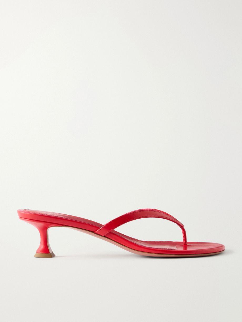 Juliette 45 leather sandals by AMINA MUADDI