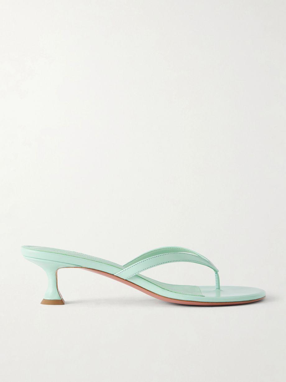 Juliette 45 leather thong sandals by AMINA MUADDI