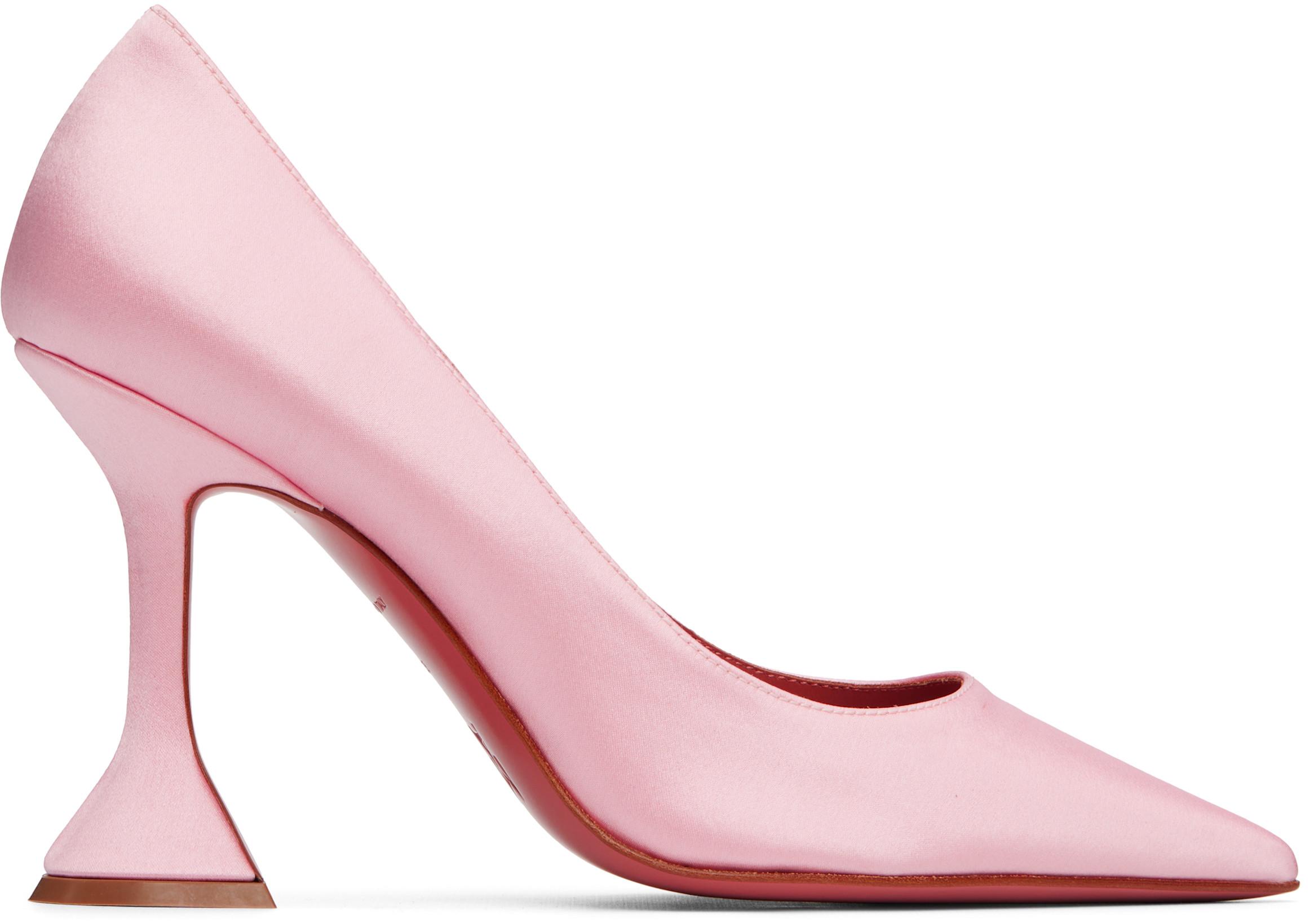 Pink Ami 95 Heels by AMINA MUADDI