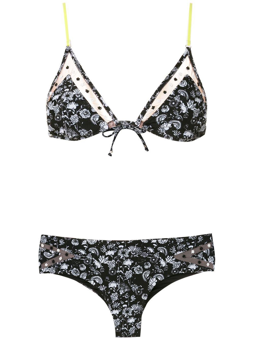 Margarida printed bikini set by AMIR SLAMA
