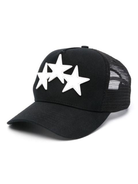 3-Star Trucker hat by AMIRI