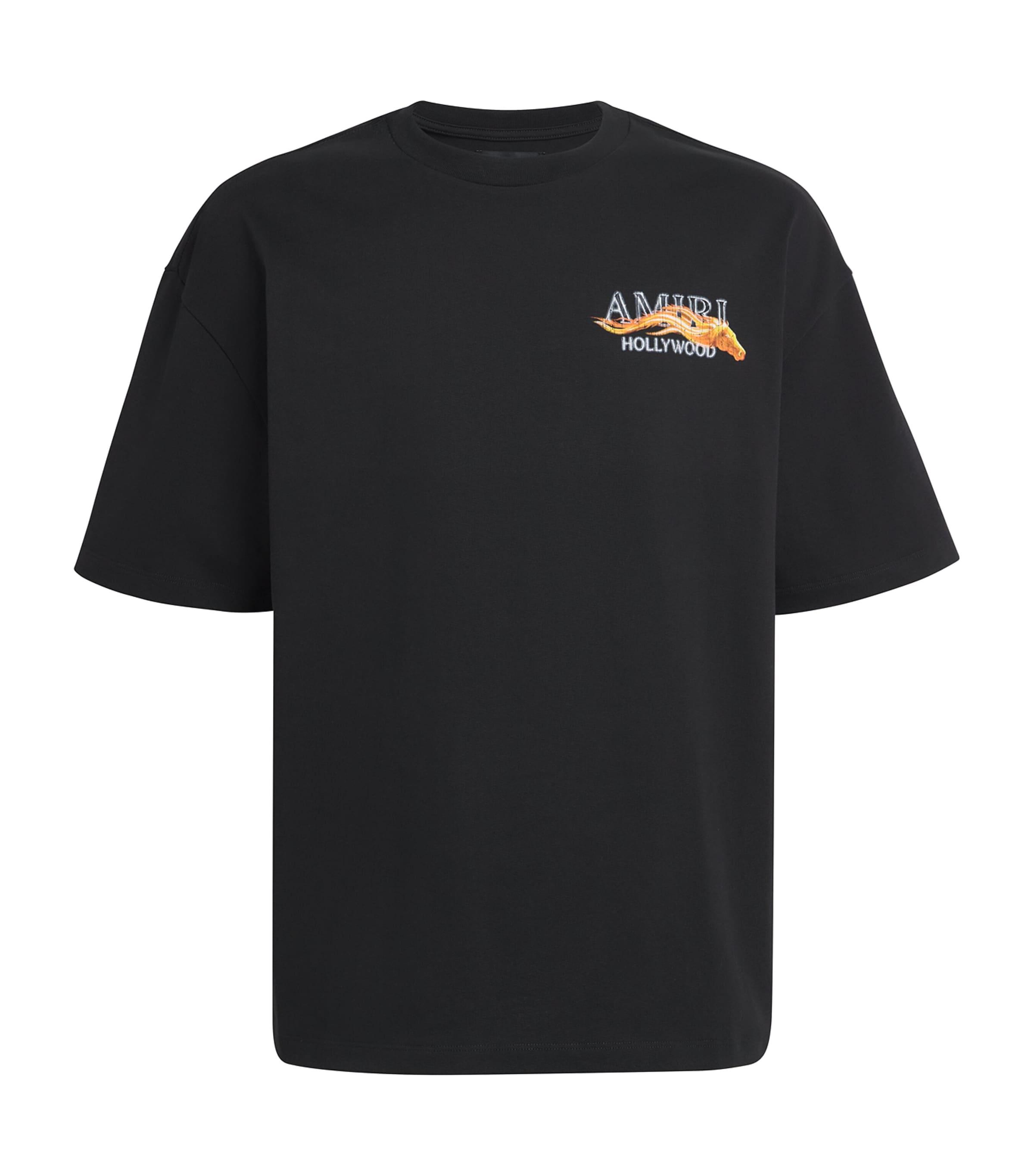 AMIRI Cotton Hollywood Horse T-Shirt by AMIRI