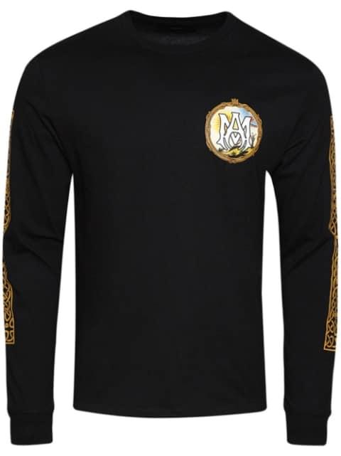 Alchemy Frame long-sleeve T-shirt by AMIRI