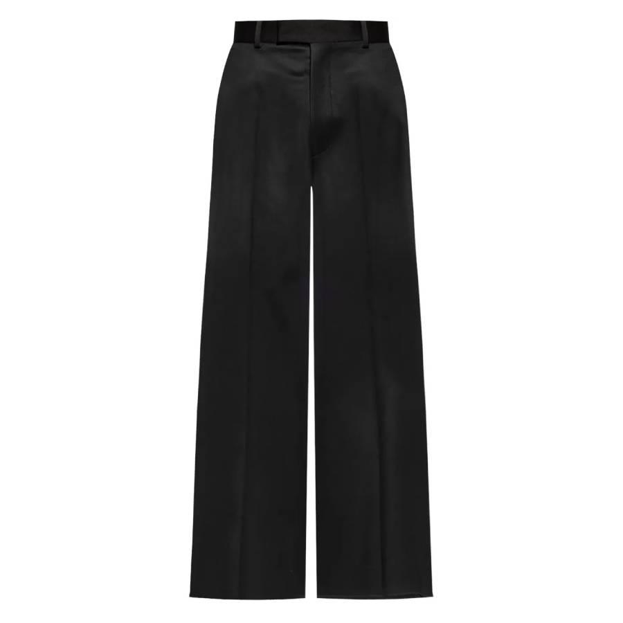 Amiri Creased Flare Wool Pants by AMIRI