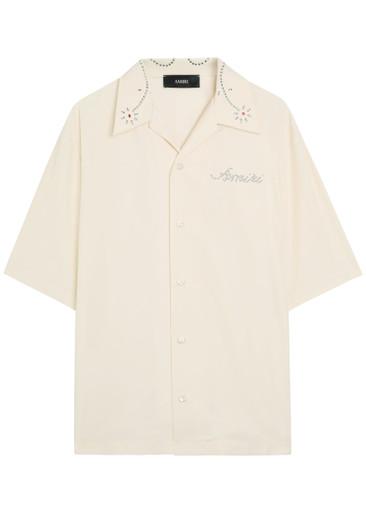 Amiri Stud embellished woven shirt by AMIRI