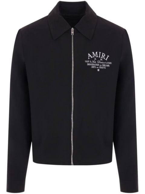 Arts District logo-embroidered jacket by AMIRI Arts District logo-embroidered jacket by AMIRI