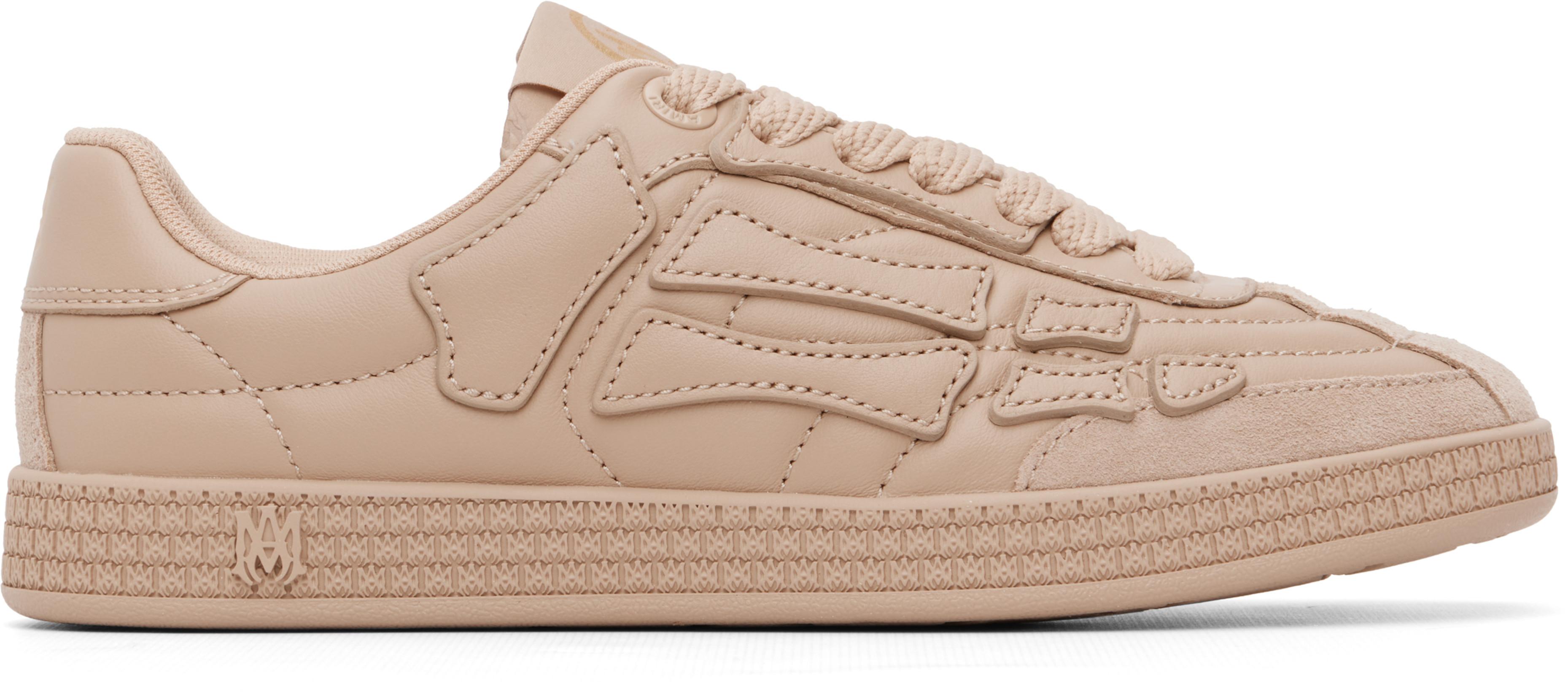 Beige Pacific Football Sneakers by AMIRI
