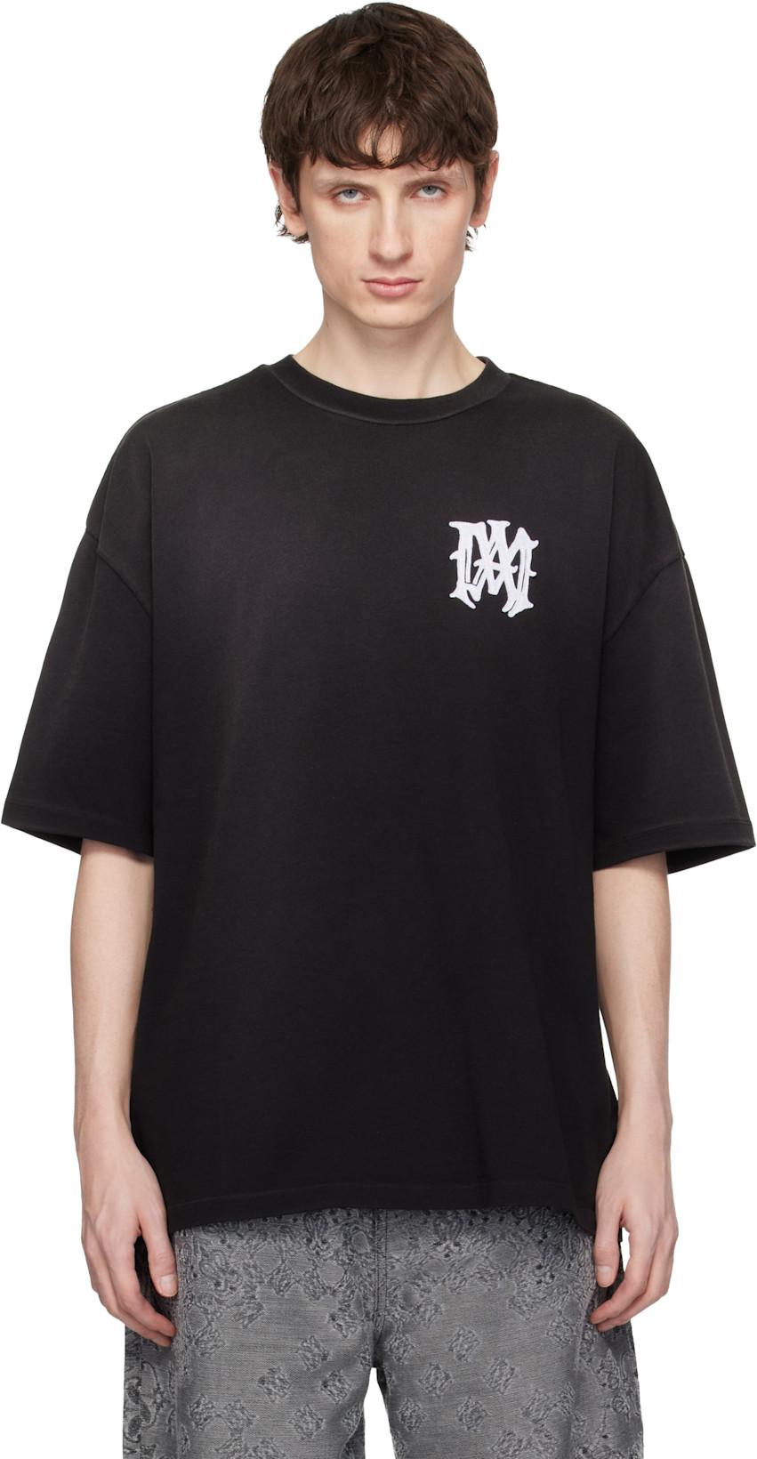 Black 'AMIRI Hollywood' Oversized T-shirt by AMIRI