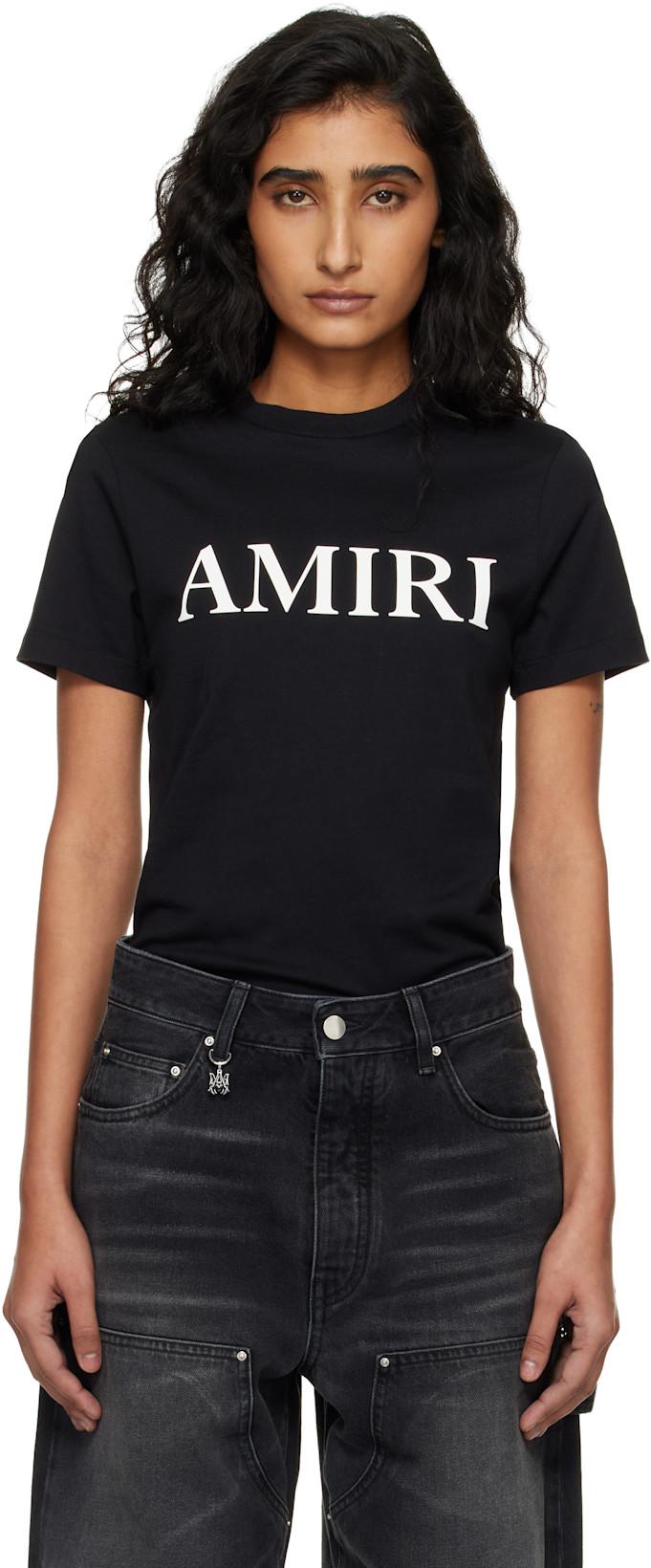 Black 'Amiri' Core Logo T-shirt by AMIRI