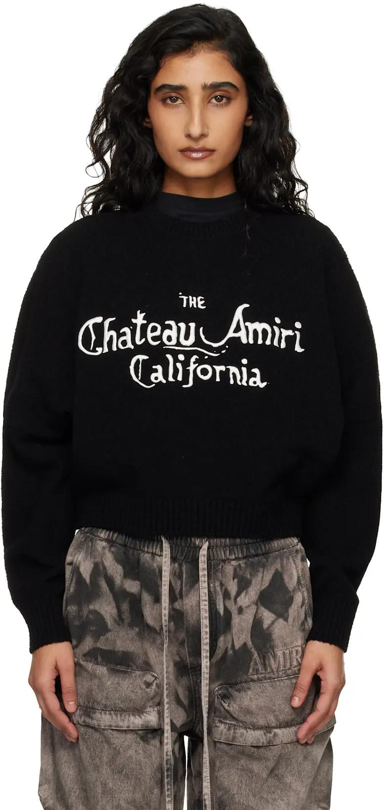 Black Chateau 'Amiri' Sweater by AMIRI