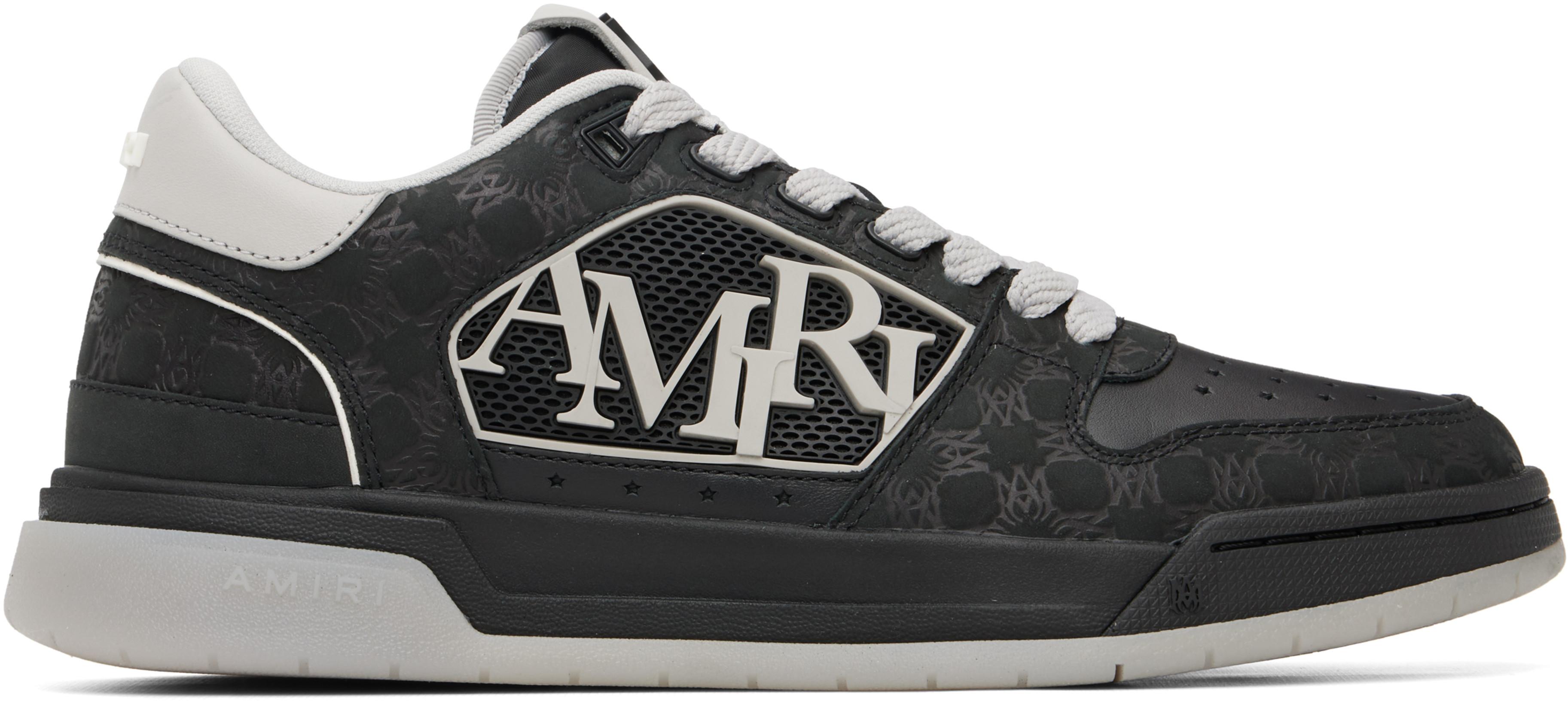 Black Classic Low Sneakers by AMIRI