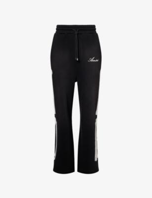 Bones Oversized Cotton-Jersey Jogging Bottoms by AMIRI
