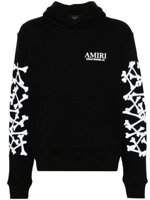 Bones Stacked lyocell hoodie by AMIRI