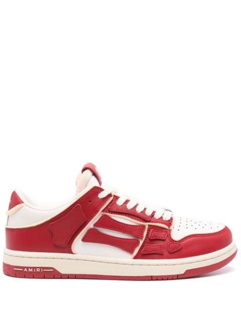 Collegiate Skel panelled sneakers by AMIRI