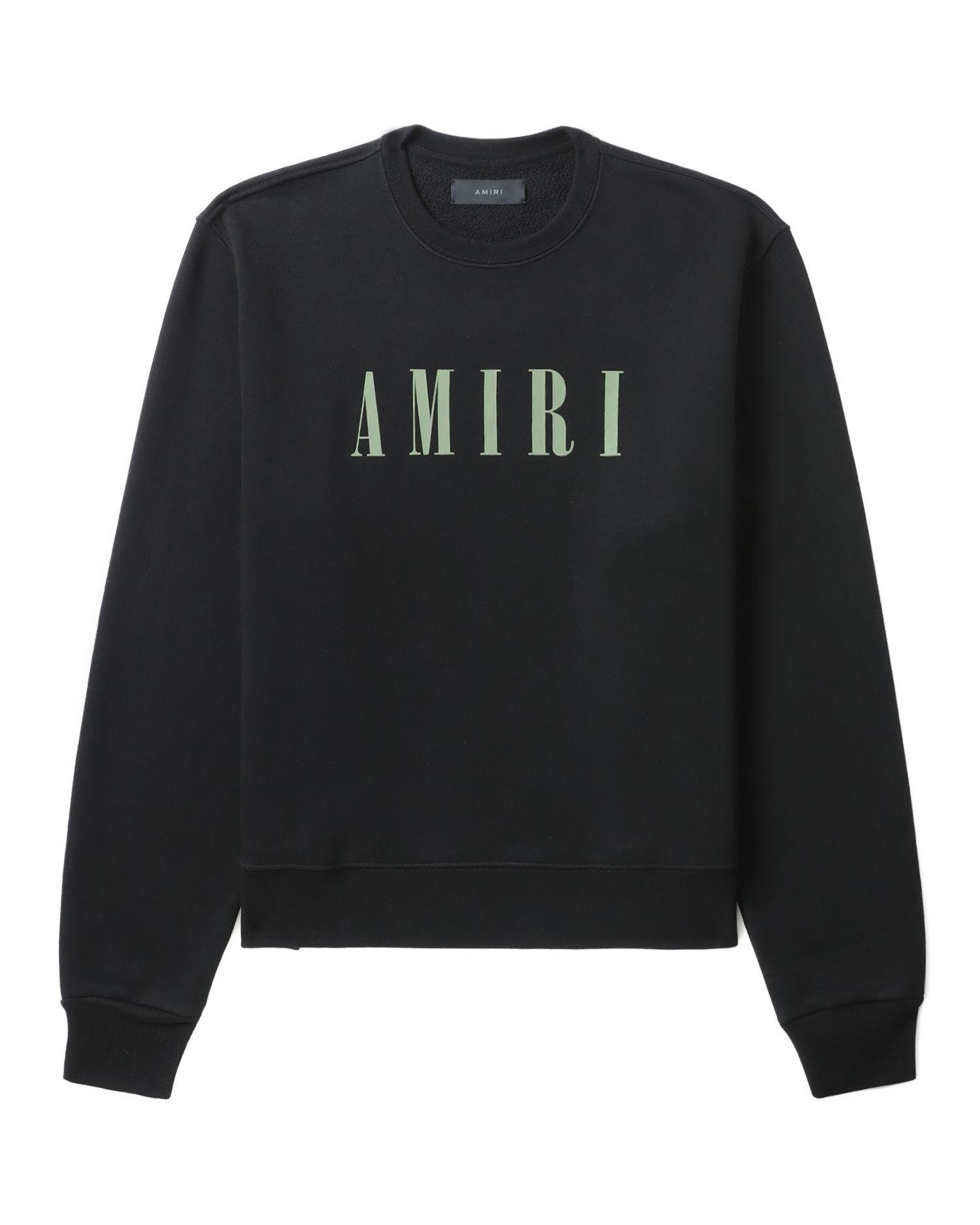 Core logo crew sweater by AMIRI