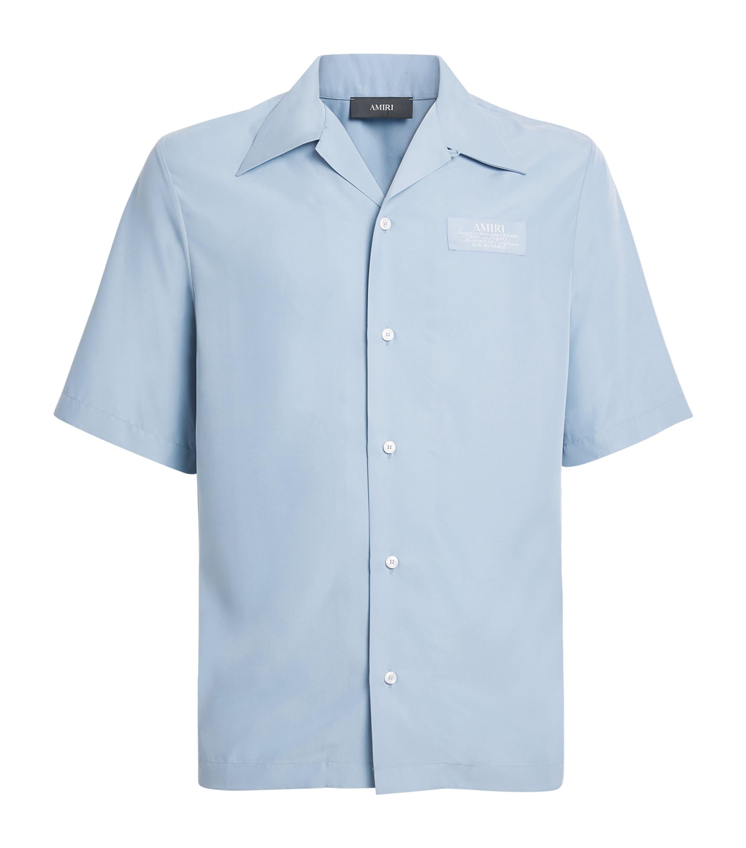 Cotton Spirit Bowling Shirt by AMIRI