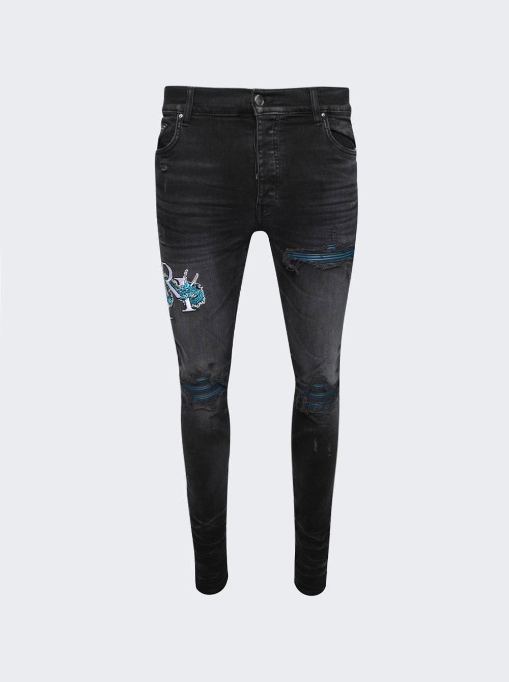 Dragon Mx1 Jeans Faded Black  | The Webster by AMIRI