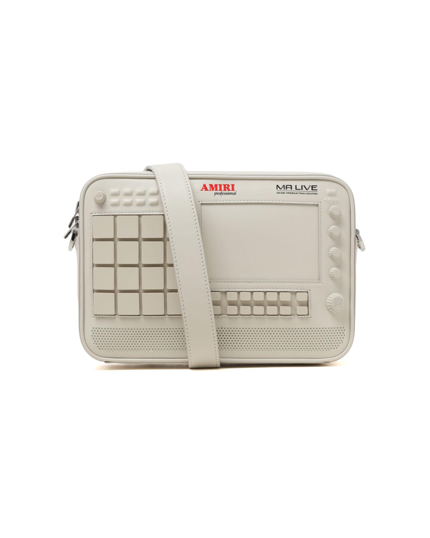 Drum machine crossbody bag by AMIRI