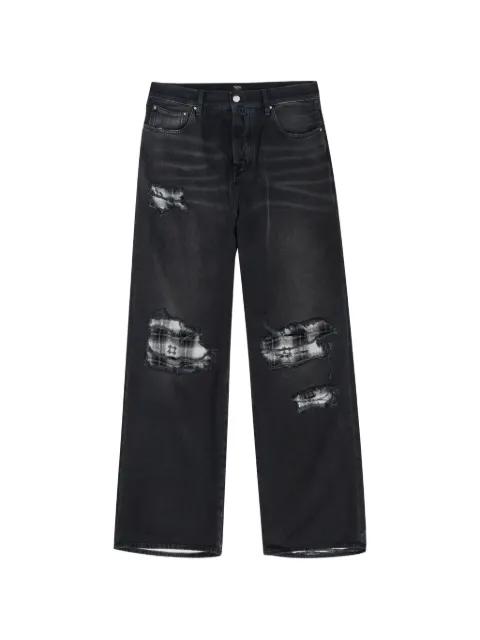 Funnel Repair distressed relaxed jeans by AMIRI