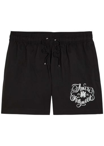 Hollywood printed swim shorts by AMIRI