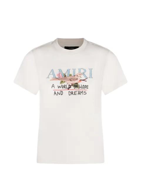 Hope and Dreams cotton T-shirt by AMIRI