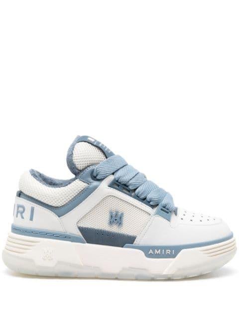 MA-1 leather chunky sneakers by AMIRI