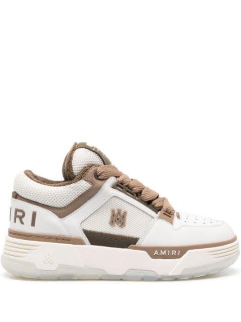 MA-1 leather chunky sneakers by AMIRI