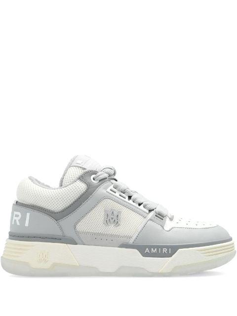 MA-1 panelled leather sneakers by AMIRI