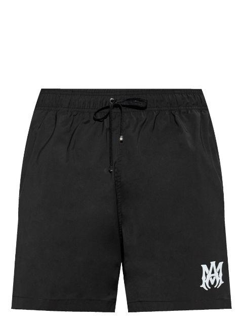 MA Core logo-print swim shorts by AMIRI