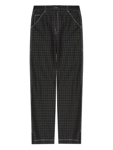 MA Quad checked trousers by AMIRI