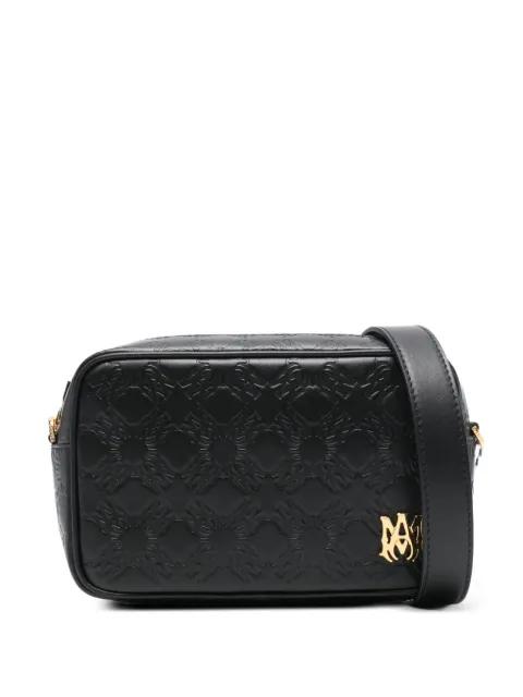 MA Quad embossed-pattern messenger bag by AMIRI