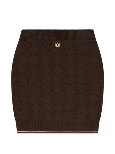 MA Quad mini skirt by AMIRI