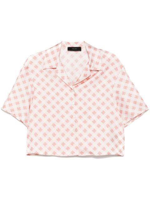 MA logo-print shirt by AMIRI