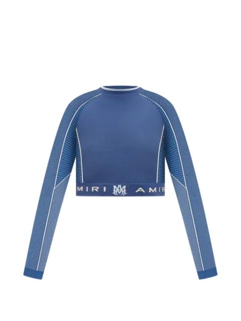 MA seamless cropped top by AMIRI