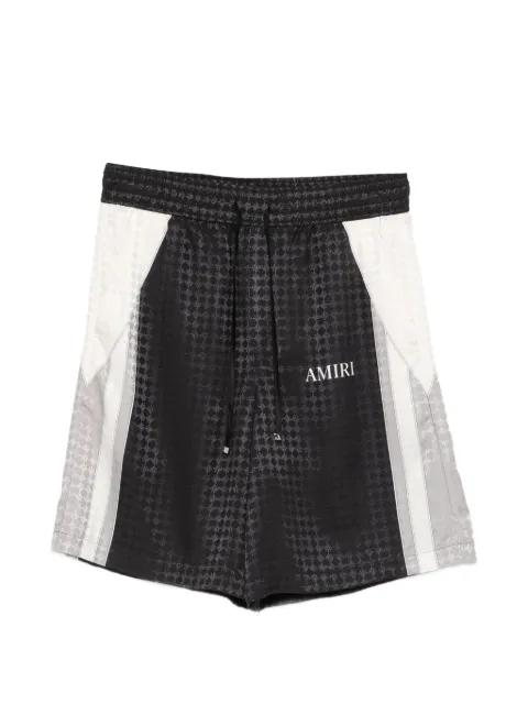 Ma Quad drawstring patterned shorts by AMIRI