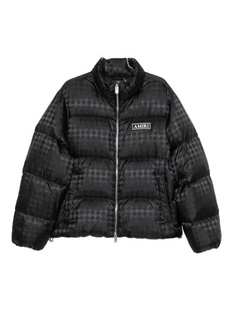 Ma Quad jacquard puffer jacket by AMIRI