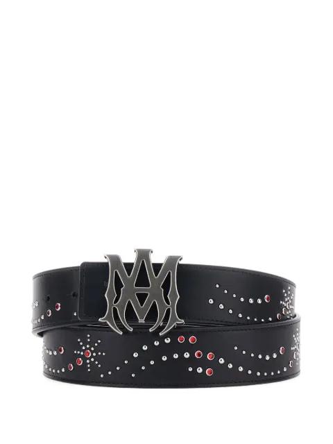 Ma Stud studded belt by AMIRI