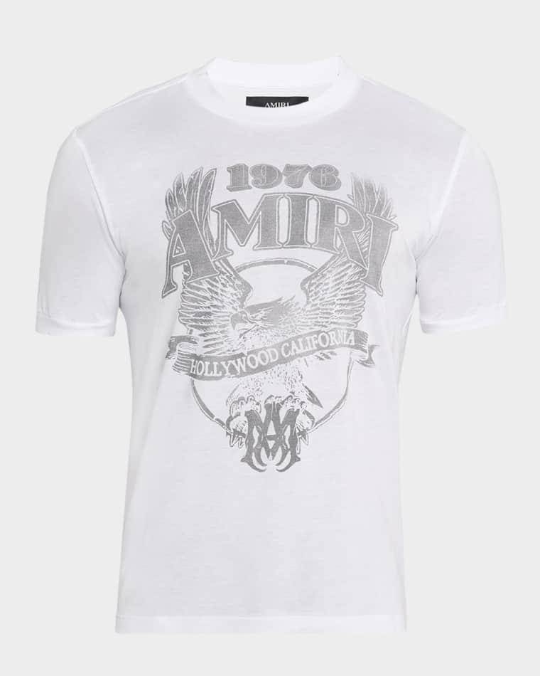 Men's Amiri Eagle Logo Cotton T-Shirt by AMIRI