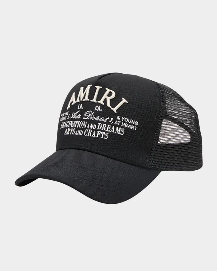 Men's Arts District Trucker Hat by AMIRI