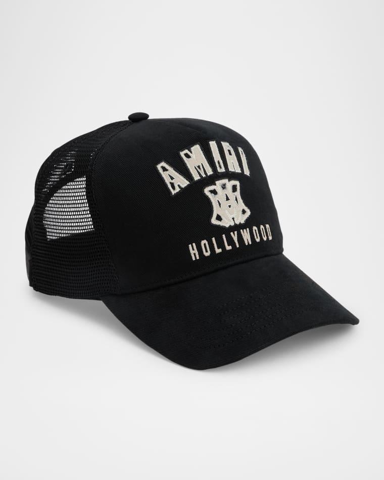 Men's Bones Stacked Trucker Hat by AMIRI