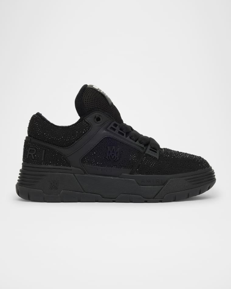 Men's Crystal MA 1 Oversized Low-Top Sneakers by AMIRI