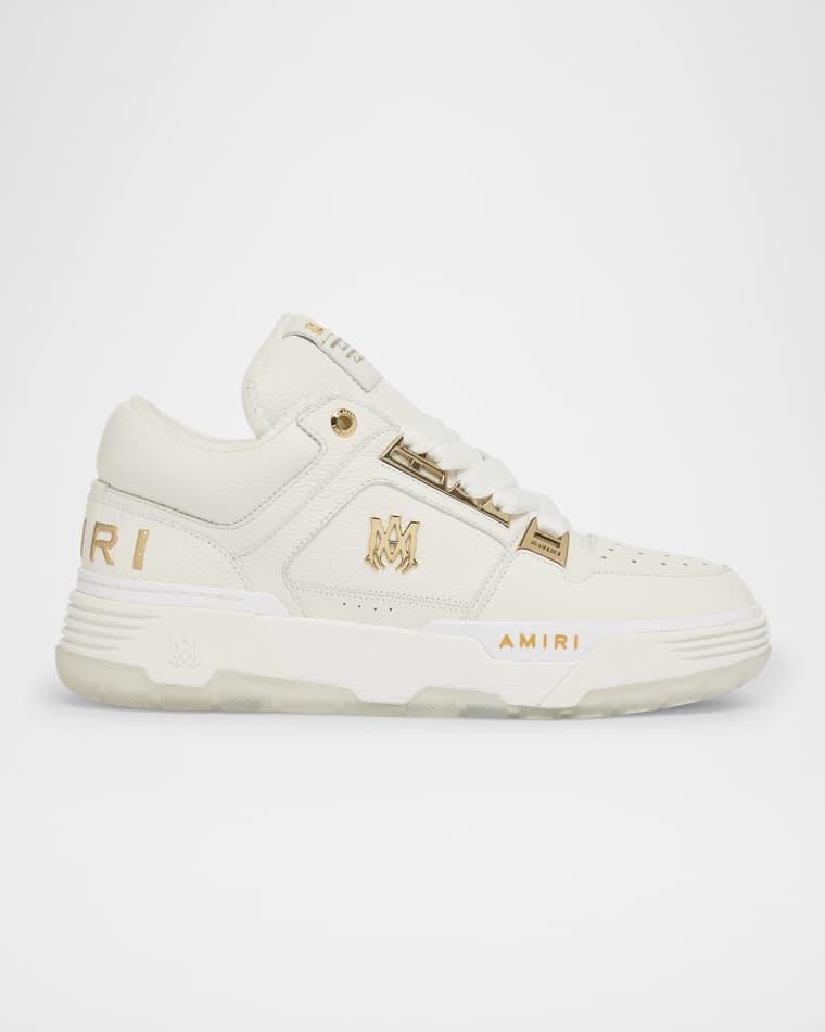 Men's MA-1 Leather High-Top Sneakers by AMIRI