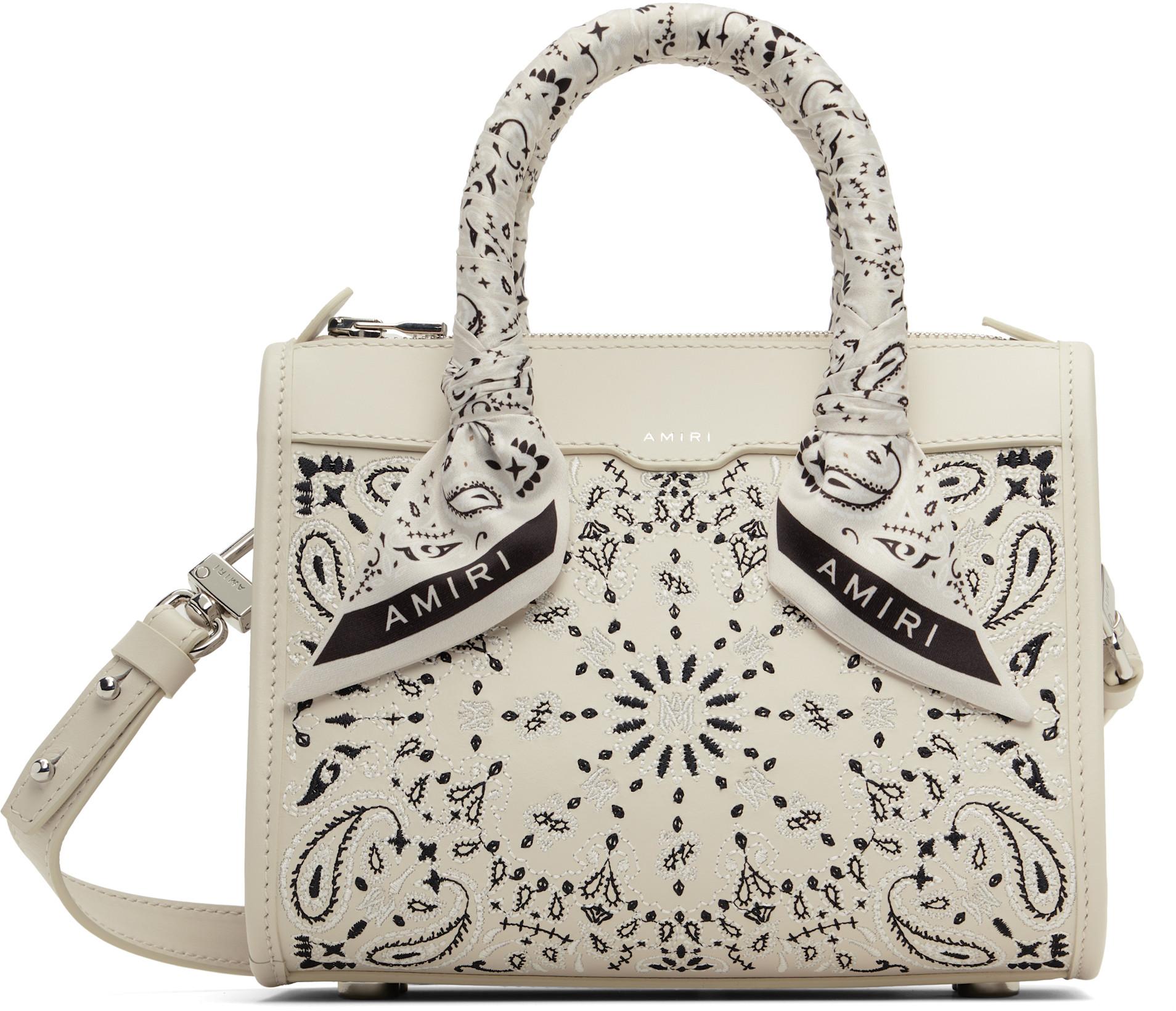 Off-White Bandana Micro Triangle Bag by AMIRI