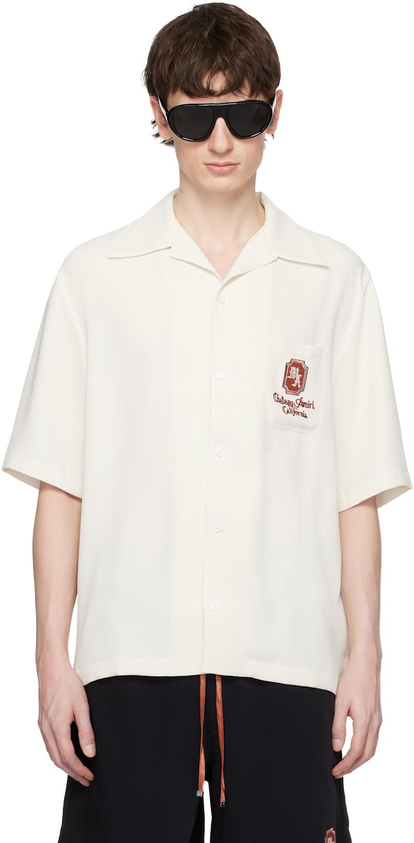 Off-White 'MA Chateau' Camp Shirt by AMIRI
