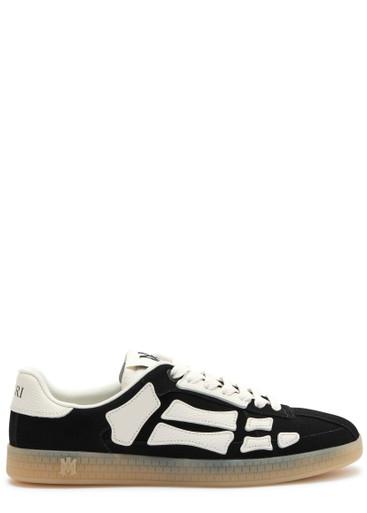 Pacific Bones suede sneakers by AMIRI