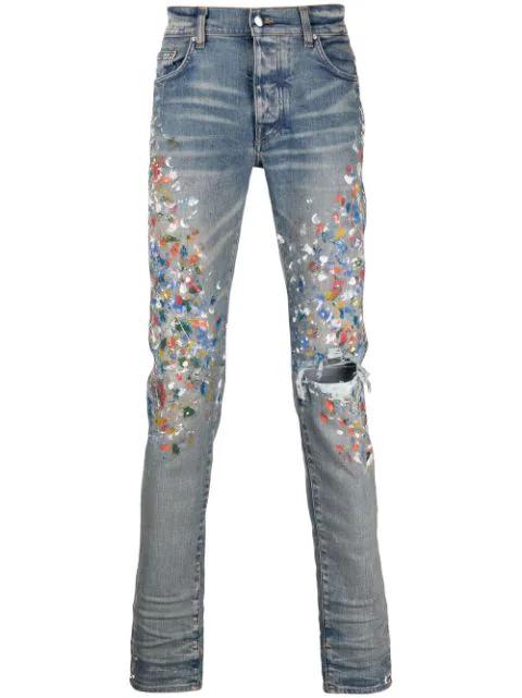 Painter skinny jeans by AMIRI