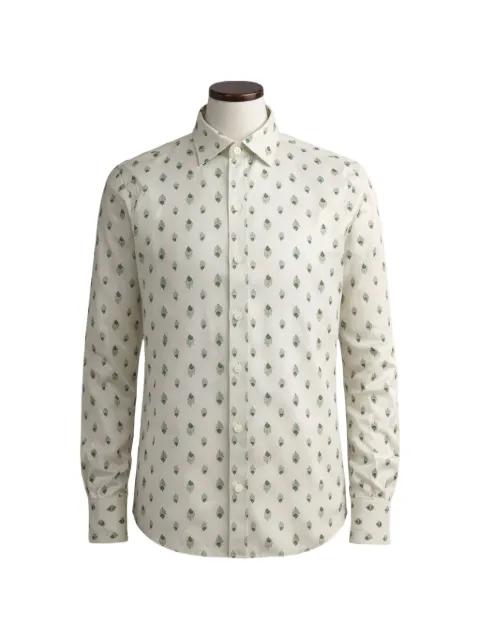 Peacock long-sleeve shirt by AMIRI