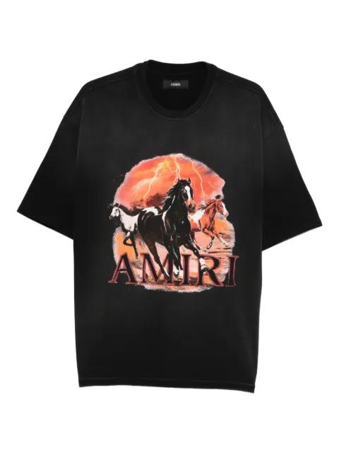 Plains graphic T-shirt by AMIRI