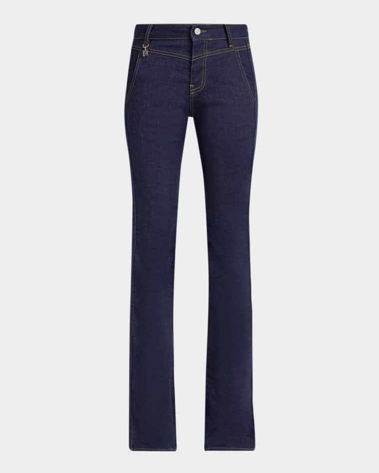 Raw Denim Bootcut Jeans by AMIRI