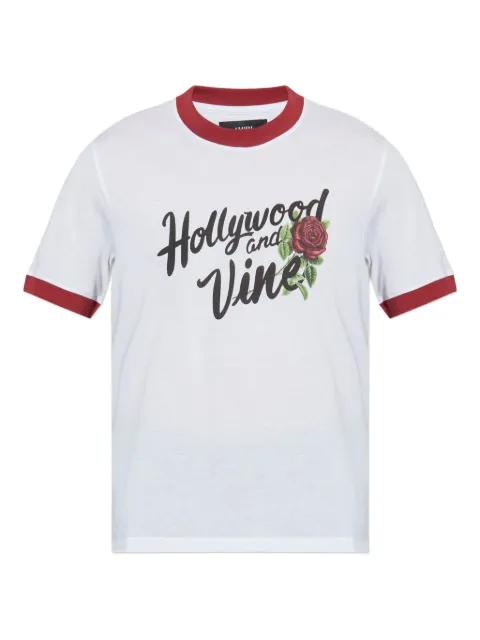 Rose Ringer T-shirt by AMIRI